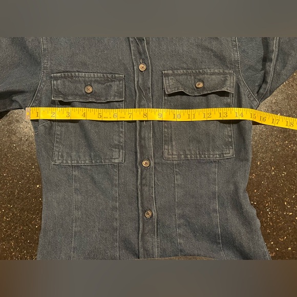 NWT Zara Button Down Denim Dress XS - Picture 15 of 16